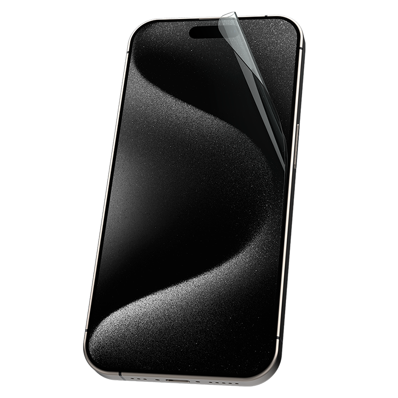Smartphone con lámina de hidrogel MASI